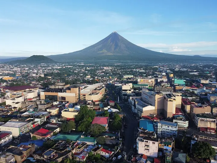 Legazpi city view