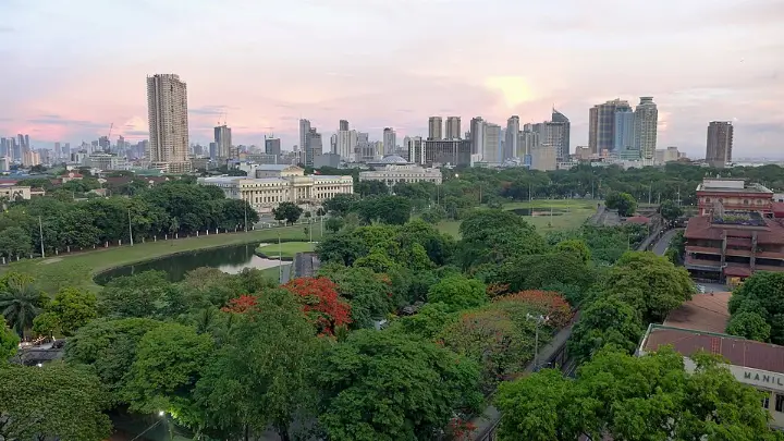 Manila city view