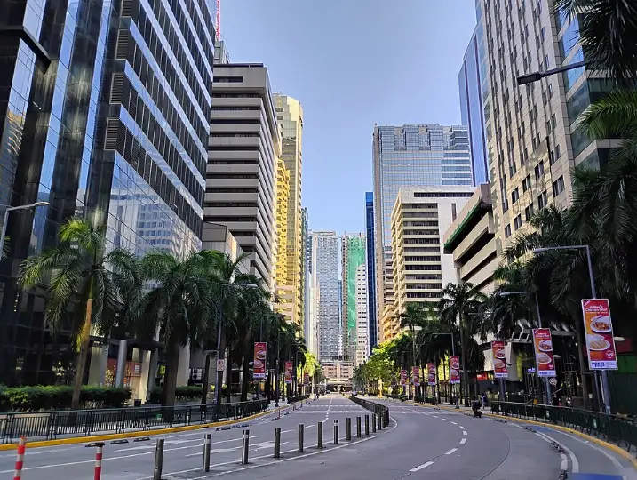 Pasig city view