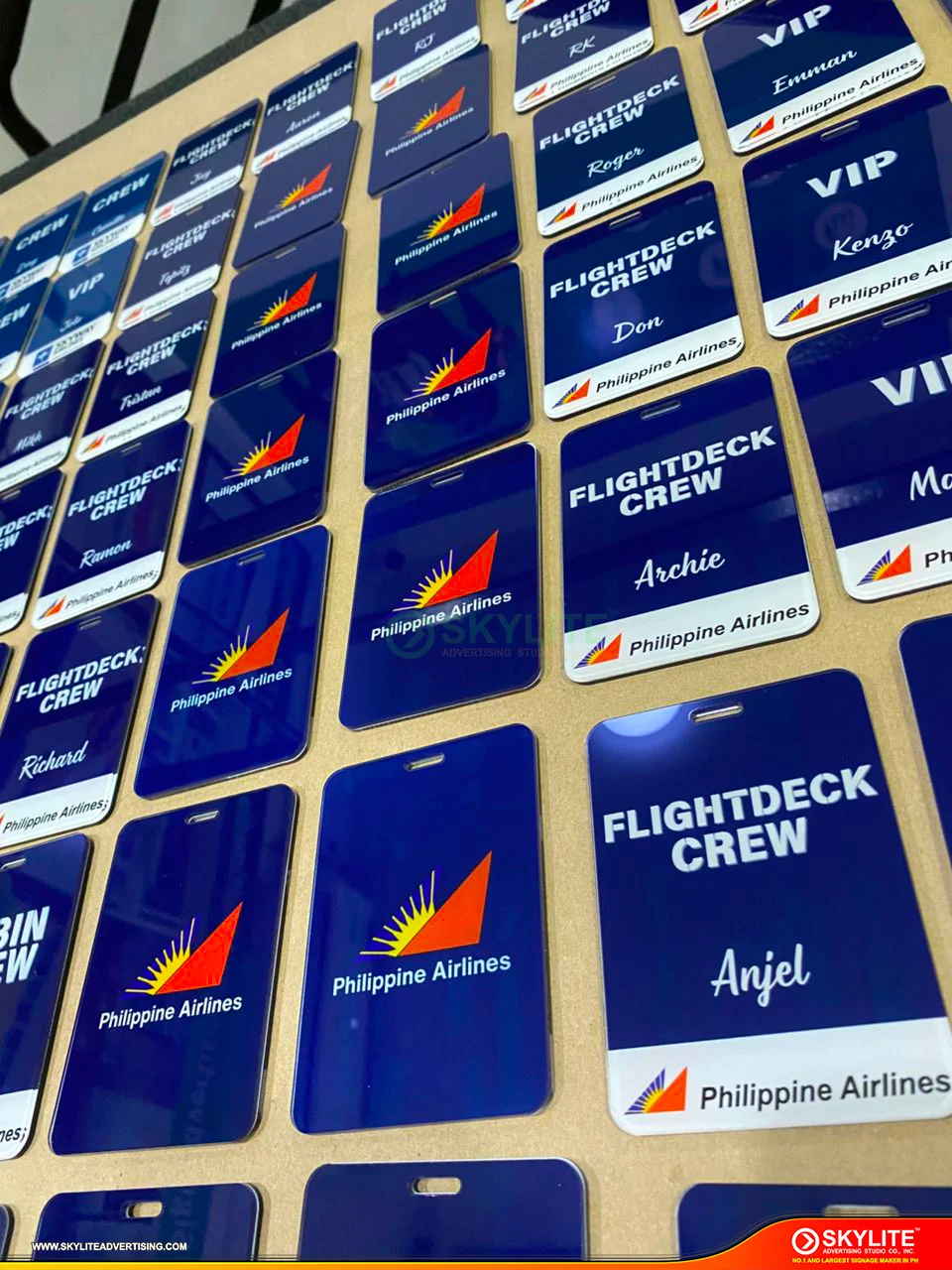 UV Printed Bagtags for Ninoy Aquino International Airport (NAIA Terminal)